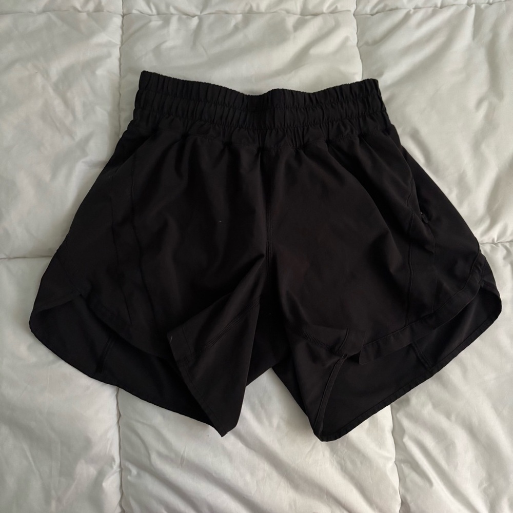 lululemon athletica Black Women's track Athletic Shorts
